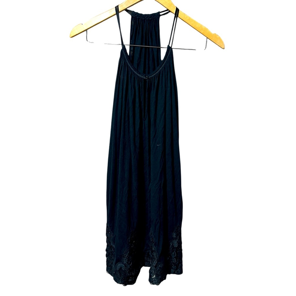 Joelle La Perla Black Nightgown